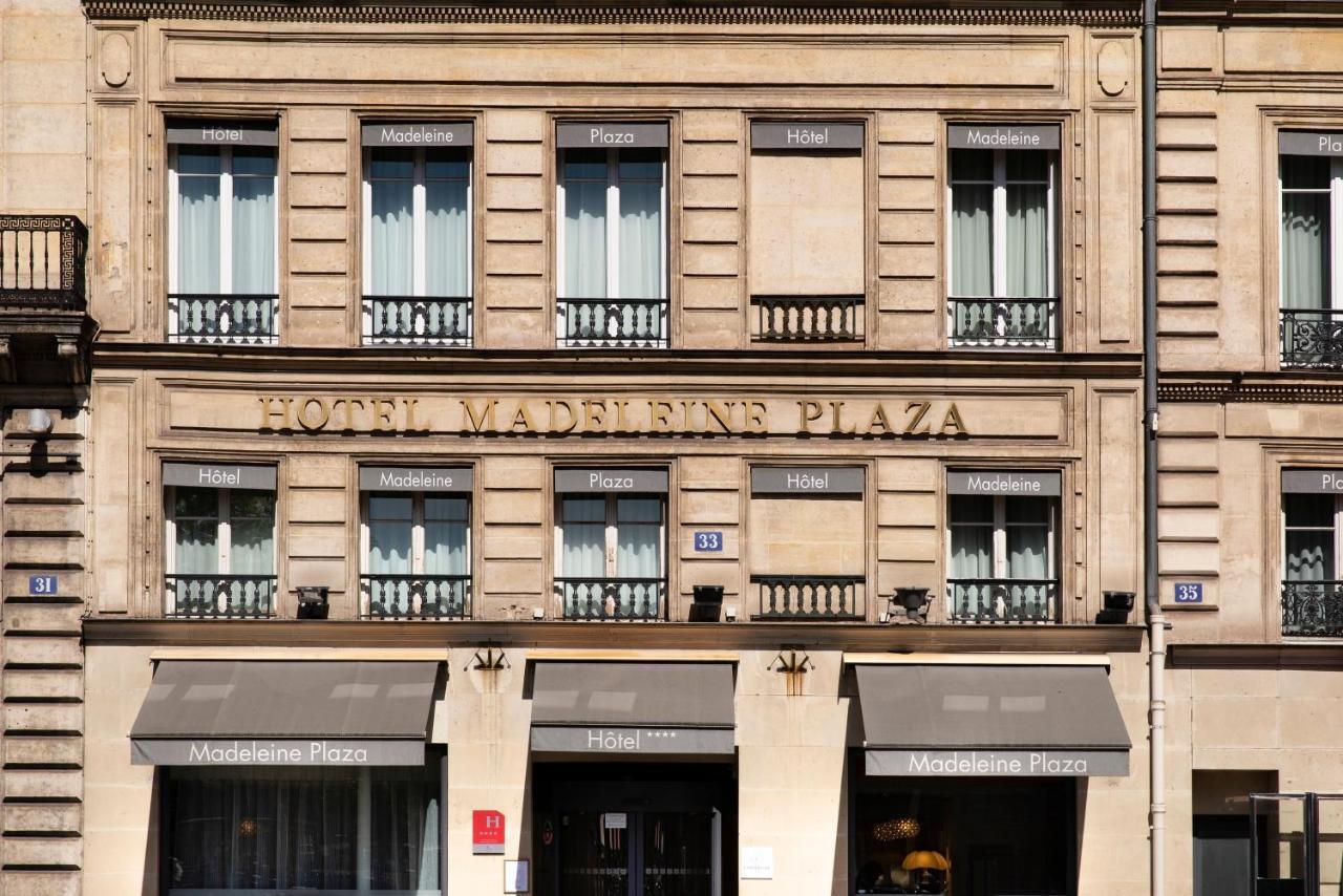 Hotel Madeleine Plaza Paris Eksteriør bilde